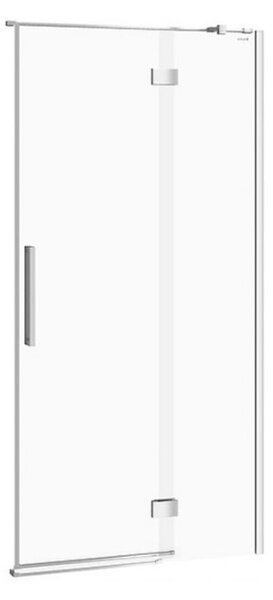 Cersanit Crea, nyíló csuklós ajtó 100X200 cm (jobbra), 8mm átlátszó üveg, króm profil, S159-002