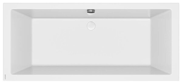Cersanit Intro akril kád 180x80cm + lábak, fehér, S301-222