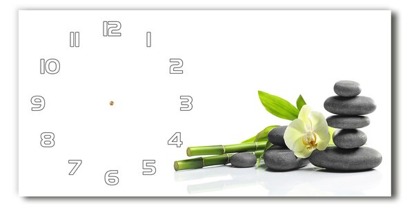 Vízszintes üvegóra Orchidea