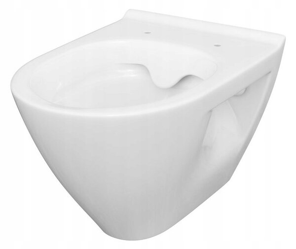Cersanit Mille Clean On, függő WC csésze duroplast ülőkével, fehér, S701-454