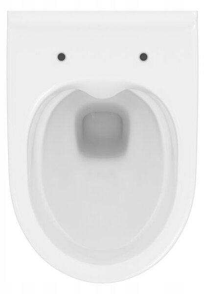 Cersanit Mille Clean On, függő WC csésze duroplast ülőkével, fehér, S701-454
