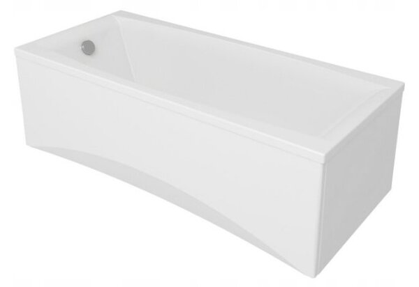 Cersanit Virgo / Intro / Zen, előlapi kád 180 cm, fehér, S401-088