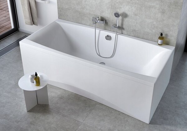 Cersanit Virgo akril kád 190x90cm + lábak, fehér, S301-221