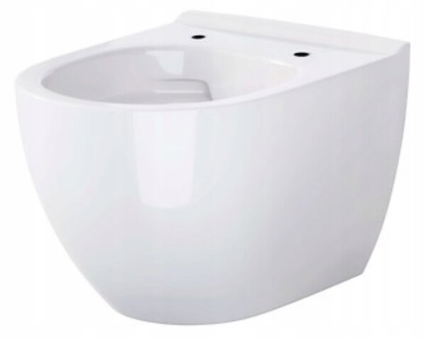 Cersanit ZEN - függő WC-csésze CleanOn lassan süllyedő üléssel, fehér, S701-428