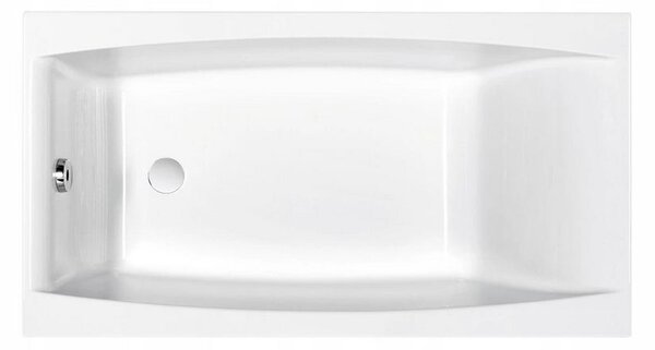 Cersanit Virgo akril kád 180x80cm + lábak, fehér, S301-103