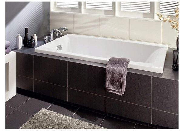 Cersanit Virgo akril kád 180x80cm + lábak, fehér, S301-103