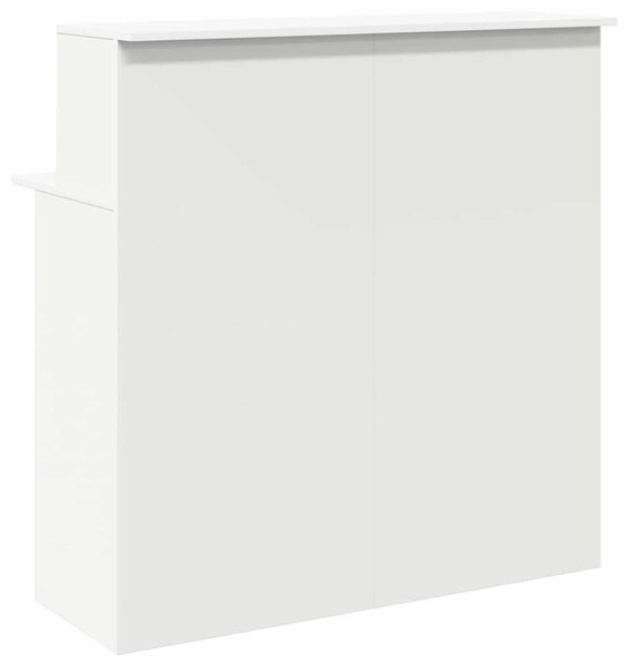 VidaXL recepciós pult fehér 100x50x103,5 cm szerelt fa