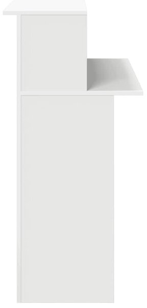 VidaXL recepciós pult fehér 100x50x103,5 cm szerelt fa