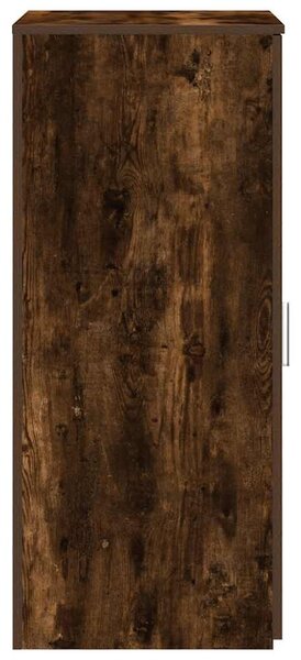 VidaXL tároló szekrény füstös tölgy 50x45x103,5 cm szerelt fa