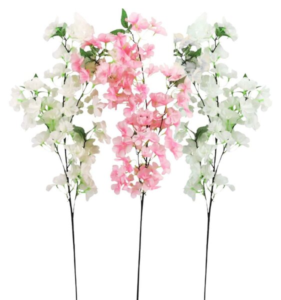 Művirág CHERRY BLOSSOM 88 cm - több színben Termék színe: Fehér