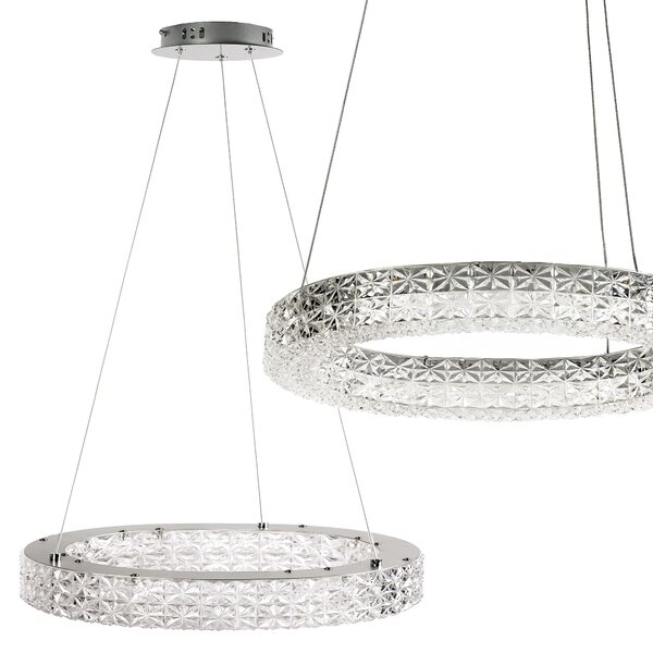 LED lámpa MS005-CP 50cm CHROME
