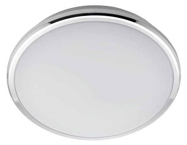 Sapho Sapho, EZÜST LED mennyezeti lámpa, 29cm átmérő, 10W, 230V, 3000K/4000K/6500K, IP44, króm, AU480