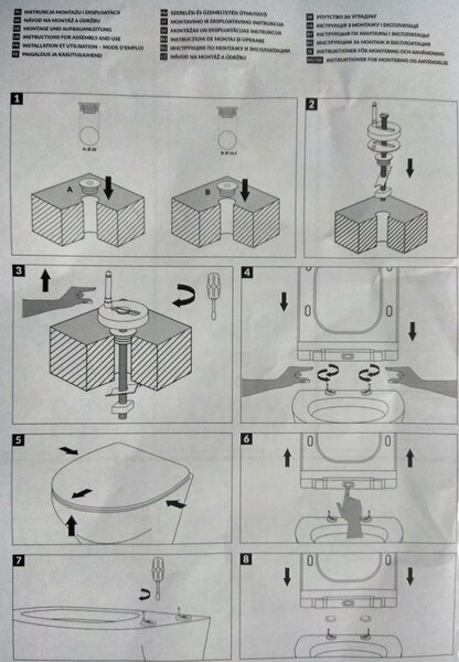 Cersanit City Oval, antibakteriális SLIM hőre lágyuló WC-ülőke, fehér, K98-0146