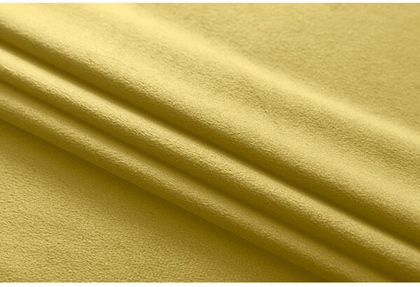 Sötétítő függöny VELVET 140x270 cm, mustárszínű Felfüggesztés: Hullámos sínszalag