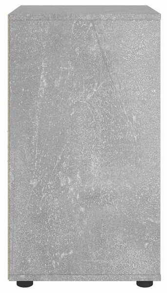 VidaXL VISNES betonszürke szerelt fa tálalószekrény 60x40x73 cm