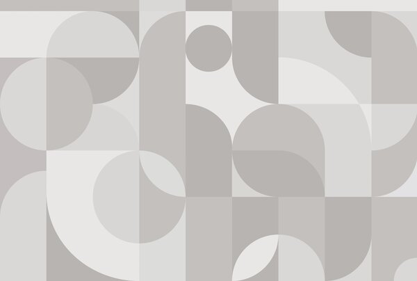 Fotótapéta Szürke és fehér geometriai minta, Modern fotótapéta, Modern fotótapéta, w03058v1 - Muralas.hu