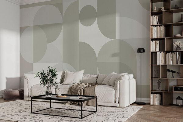Fotótapéta Szürke és fehér geometriai minta, Modern fotótapéta, Modern fotótapéta, w03058v2 - Muralas.hu