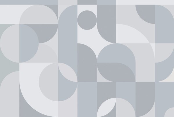 Fotótapéta Szürke és fehér geometriai minta, Modern fotótapéta, Modern fotótapéta, w03058v3 - Muralas.hu