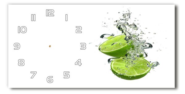 Üvegóra vízszintesen Lime víz alatt