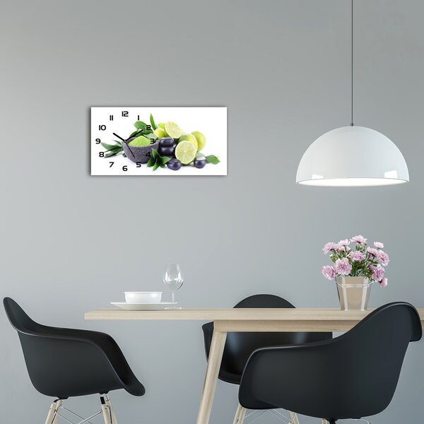 Üvegóra vízszintesen Limes és kövek
