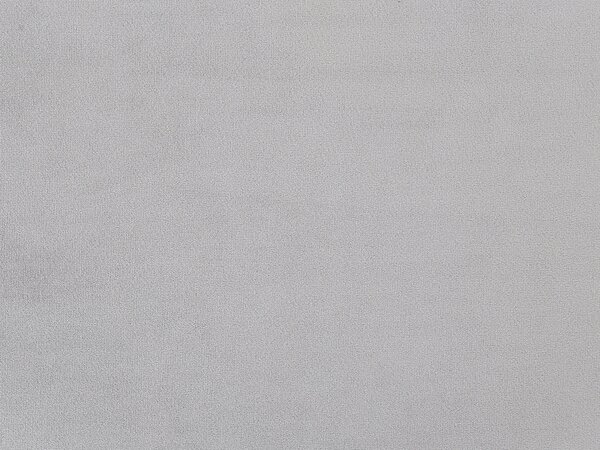 Kihúzható heverő Bársony TROYES 90 x 200 cm Világosszürke