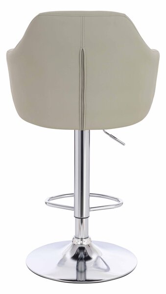 HR831W Len Szín Műbőr Premium Soft szék Krómozott lábbal