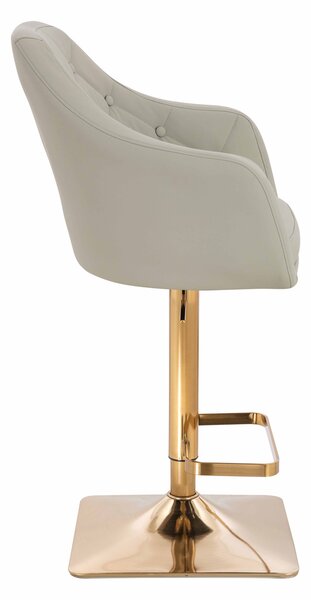 HR831KW Len Szín Műbőr Premium Soft szék Arany lábbal