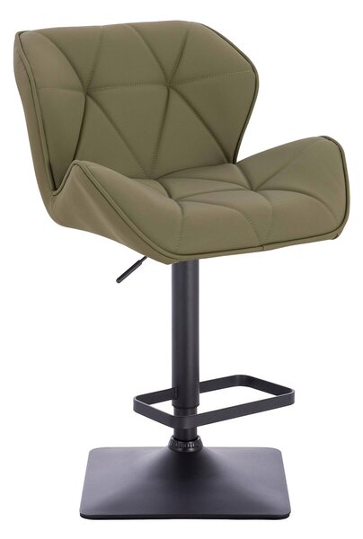 HR111KW Khaki Műbőr Premium Soft szék fekete lábbal