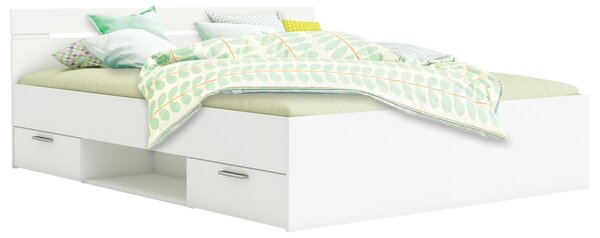 Multifunkcionális ágy 160x200 MICHIGAN gyöngyház fehér