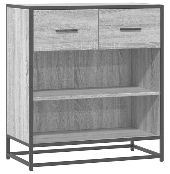VidaXL komód Szürke Sonoma 68x35x76 cm Gépi úton előállított fa