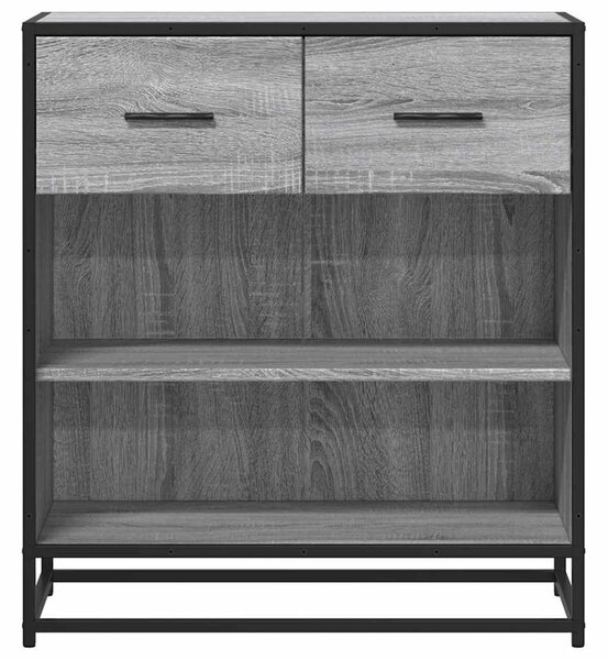 VidaXL komód Szürke Sonoma 68x35x76 cm Gépi úton előállított fa