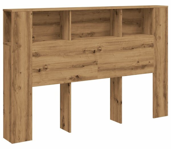 VidaXL kézműves tölgy szerelt fa áthidalószekrény 160x18,5x103,5 cm