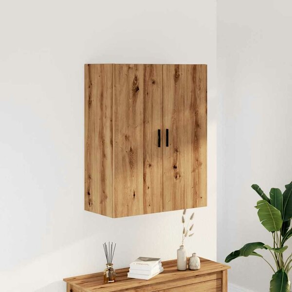 VidaXL kézműves tölgy színű fali szekrény 69,5x34x90 cm