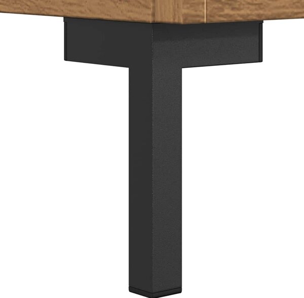 VidaXL kézműves tölgy színű szerelt fa TV-szekrény 150 x 30 x 50 cm