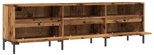 VidaXL antik fa színű szerelt fa TV-szekrény 150 x 30 x 44,5 cm