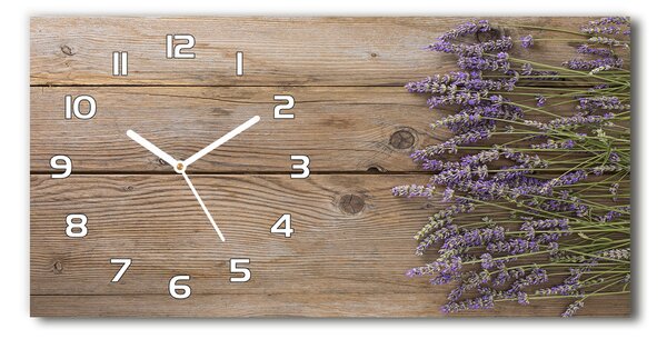 Vízszintes üvegóra Lavender fa