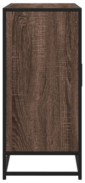 VidaXL barna tölgy színű szerelt fa tálalószekrény 92 x 35 x 76 cm