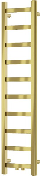 Mexen, fürdőszobai radiátor Mexen Bolt 1200 x 300 mm, 189 W, arany - W126-1200-300-00-50