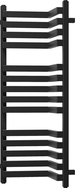 Mexen Loop, fürdőszobai radiátor 1000 x 375 mm, 572 W, fekete, W129-1000-350-00-70