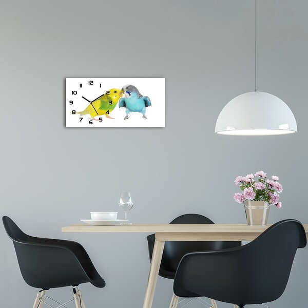 Vízszintes üvegóra Budgies