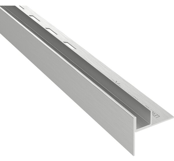 Mexen Line-B üvegcsík 120 cm bal oldali, szálcsiszolt acél, 181004120L