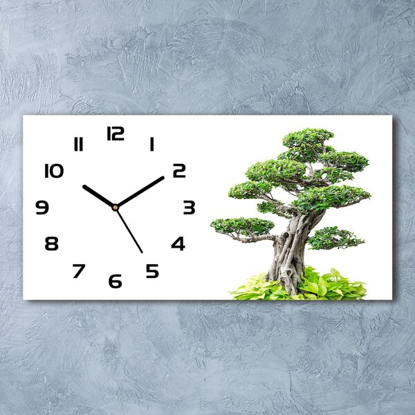 Vízszintes üvegóra Bonsai fa
