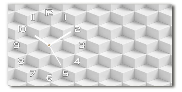 Vízszintes üvegóra 3d absztrakció