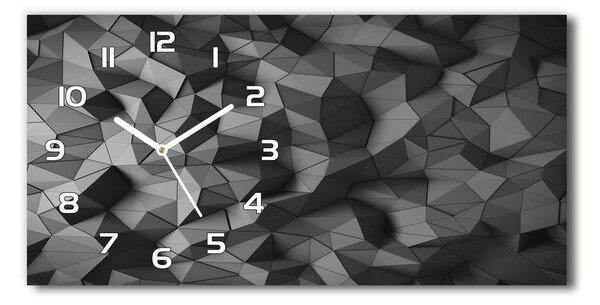 Vízszintes üvegóra Abstract 3d
