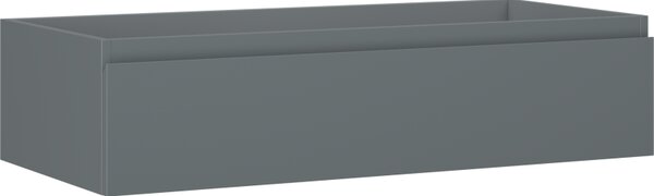 Mexen Orio, fürdőszobaszekrény 100 cm, 1 fiók, grafit matt, 91A10-10023-1-BF66