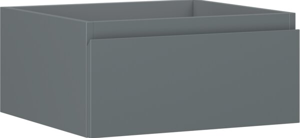 Mexen Orio, fürdőszobaszekrény 50 cm, 1 fiók, grafit matt, 91A10-05023-1-BF66