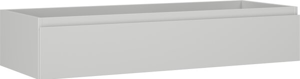 Mexen Orio, fürdőszobaszekrény 120 cm, 1 fiók, matt szürke, 91A10-12023-1-BF62
