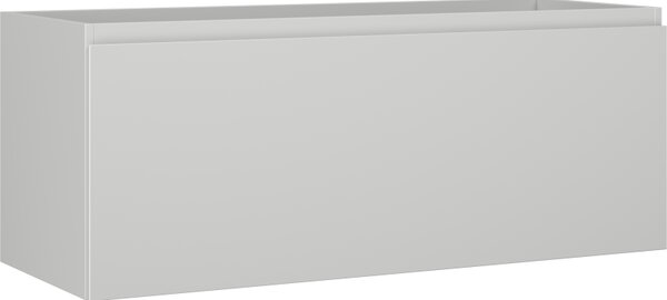 Mexen Orio, fürdőszobaszekrény 120 cm, 1 fiók, matt szürke, 91A10-12047-1-BF62