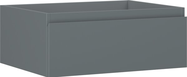 Mexen Orio, fürdőszobaszekrény 60 cm, 1 fiók, grafit matt, 91A10-06023-1-BF66