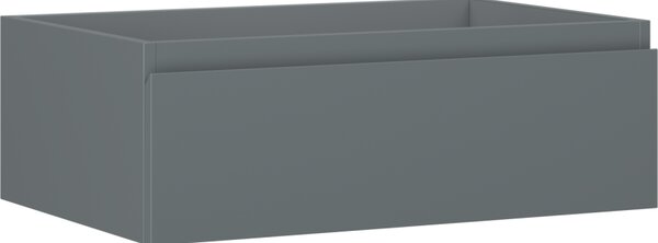 Mexen Orio, fürdőszobaszekrény 70 cm, 1 fiók, grafit matt, 91A10-07023-1-BF66